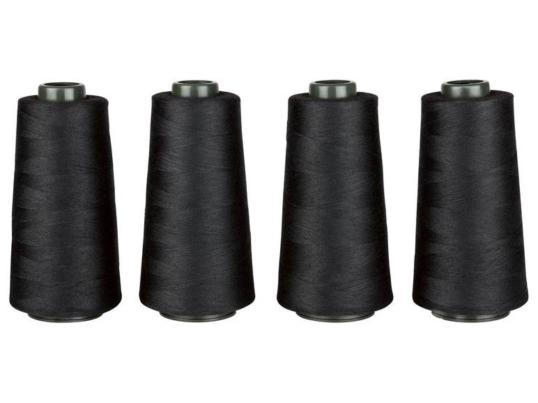 crelando® Overlock Nähgarnspule 2.500m 4er Fabrik Onlineshop