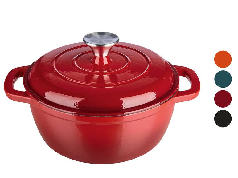ERNESTO® Gusseisen-Topf, Ø 21,5 cm Sonderangebot