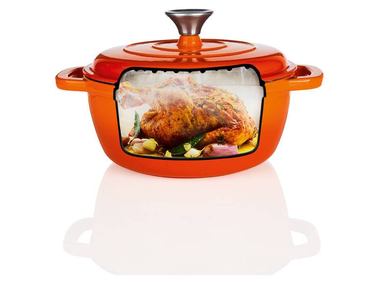 ERNESTO® Gusseisen-Topf, Ø 21,5 cm Sonderangebot