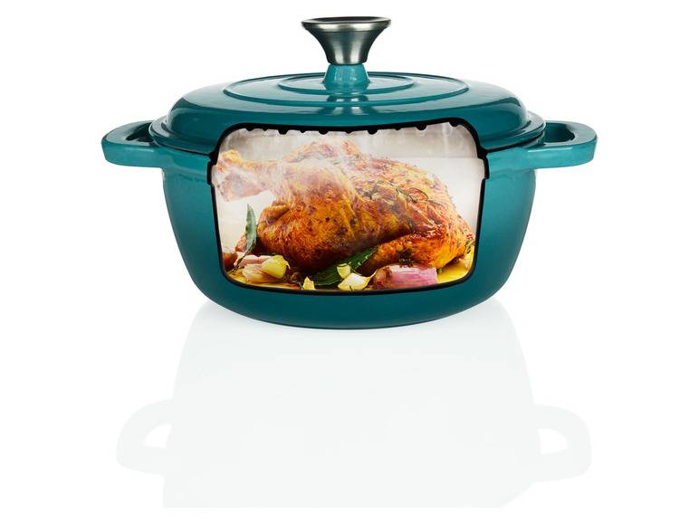 ERNESTO® Gusseisen-Topf, Ø 21,5 cm Sonderangebot