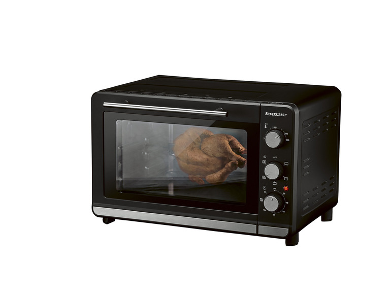 SILVERCREST® KITCHEN TOOLS Grill- und Backautomat »SGBR 1500 D4«, mit rotierendem Grillspieß Begrenztes Angebot
