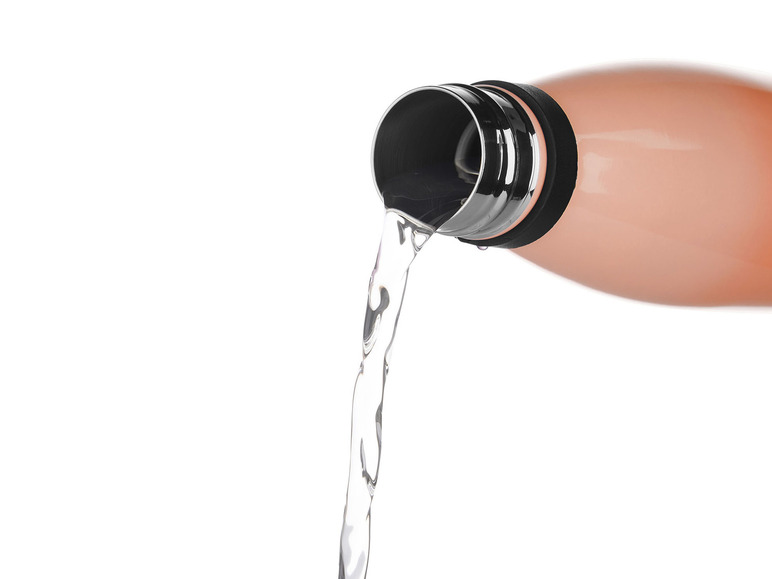 ERNESTO® Edelstahl-Isolierflasche, 0,5 l, mit Schlaufe Heißer Verkauf