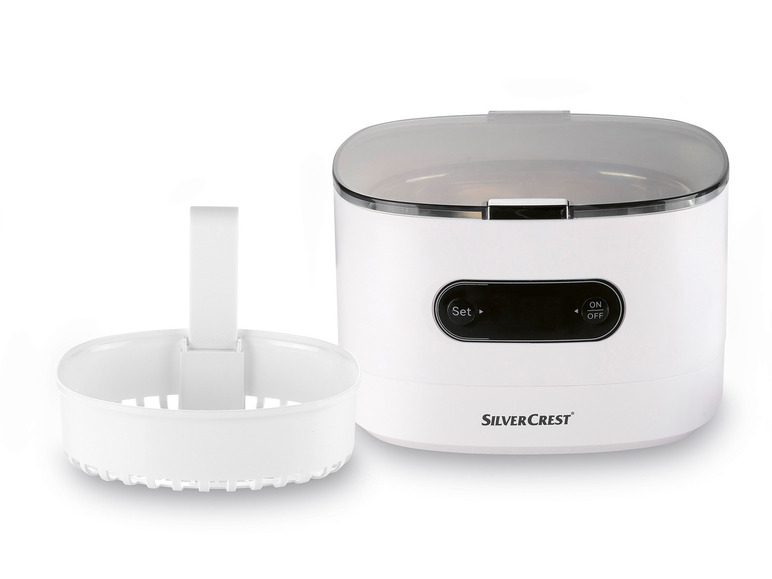 SILVERCREST® Ultraschall-Reinigungsgerät »SUR 48 D5«, weiß Exklusive Angebote