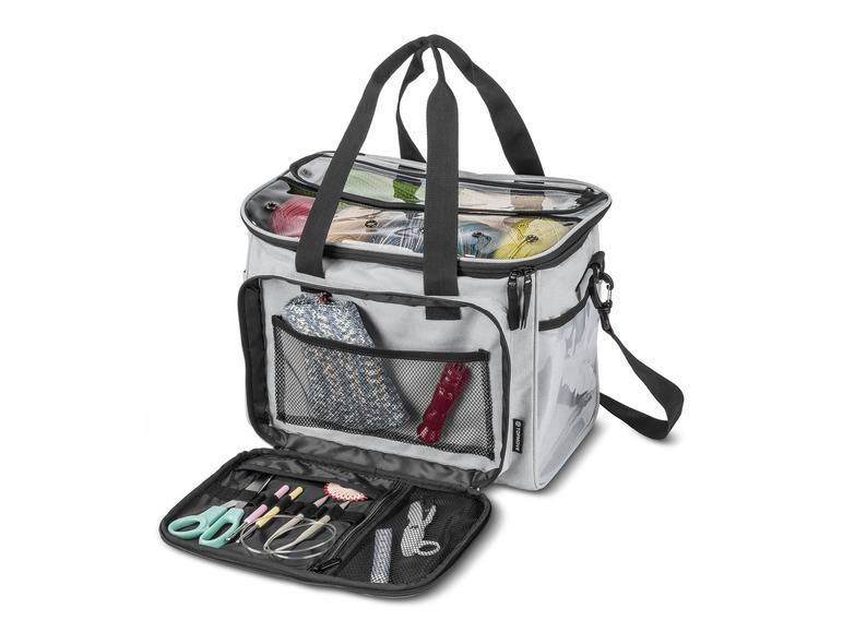 TOPMOVE® Strickzubehör-Tasche oder Nähmaschinen-Trolley Riesige Rabatte