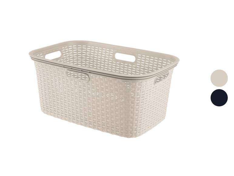 LIVARNO home Wäschekorb Rattanoptik 50% Rabatt mit kostenlosem Versand