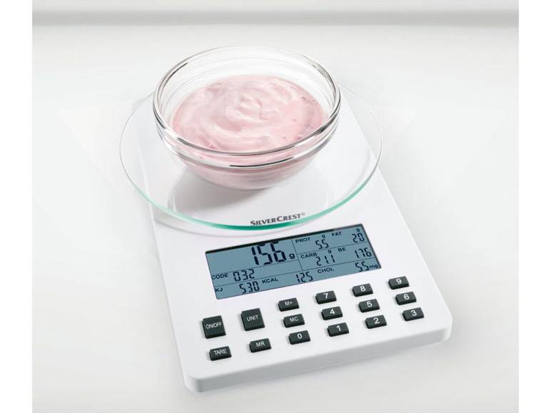 SILVERCREST® KITCHEN TOOLS Nährwert-Analysewaage fit »SNAW 1000 D2« Fabrikladen