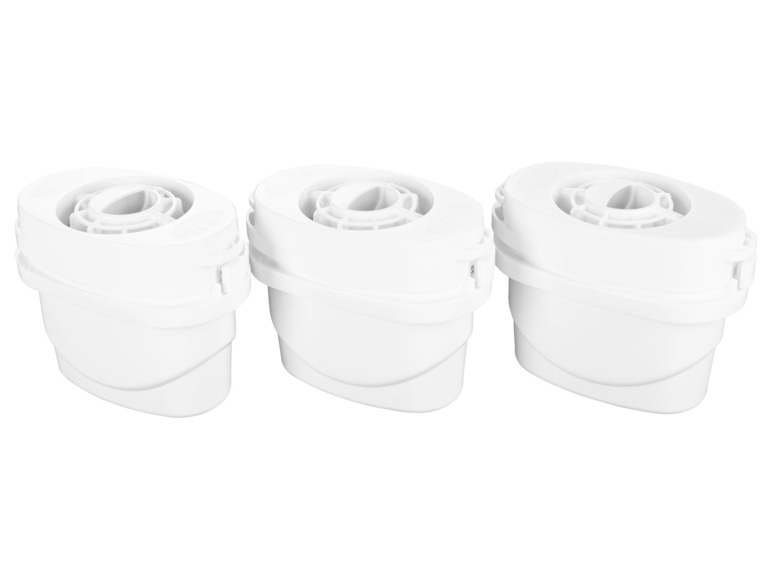 LIVARNO home Wasserfilter-Kartuschen, 3 Stück inkl. Adapter für Brita-Wasserkaraffen Verkauf