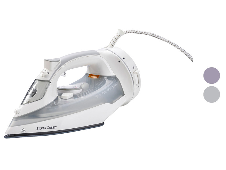 SILVERCREST® Dampfbügeleisen kabellos 360° »SDBK 2400 E1« 2400 W Fabrikverkauf