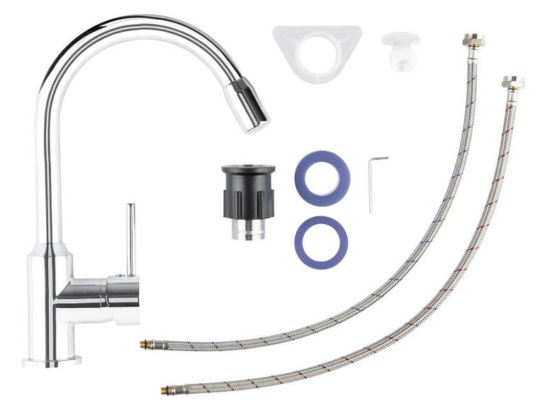 LIVARNO home LED-Spültischarmatur, 360° schwenkbar Sonderangebot