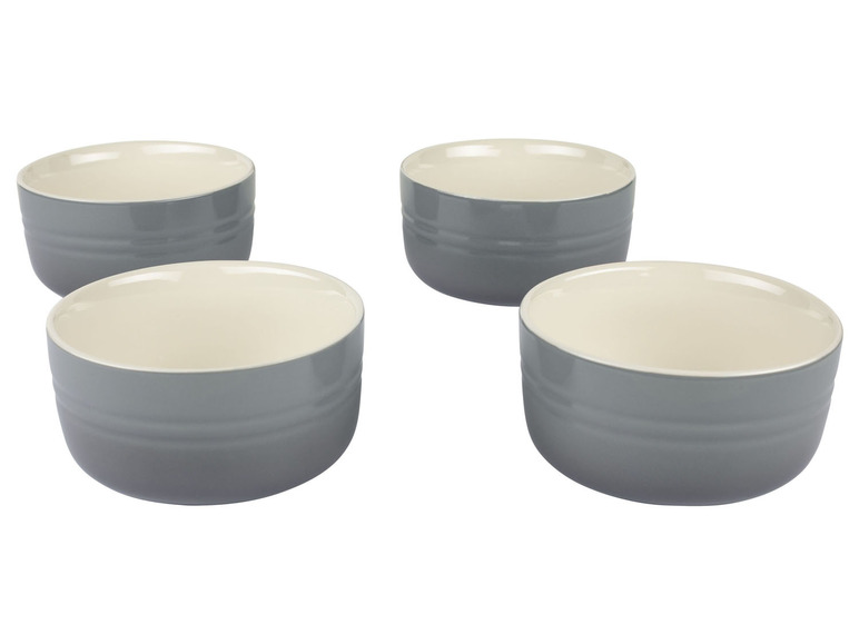 ERNESTO® Geschirr-Set, Teller / Schüssel / Tassen, 12-teilig, Porzellan Versandkostenfrei