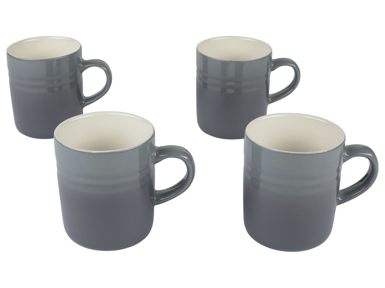 ERNESTO® Geschirr-Set, Teller / Schüssel / Tassen, 12-teilig, Porzellan Versandkostenfrei