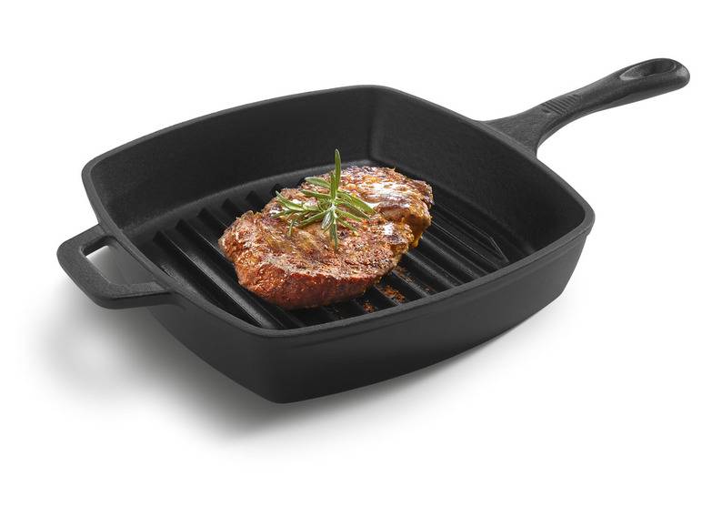 GRILLMEISTER Bratpfanne, aus Gusseisen Großer Ausverkauf