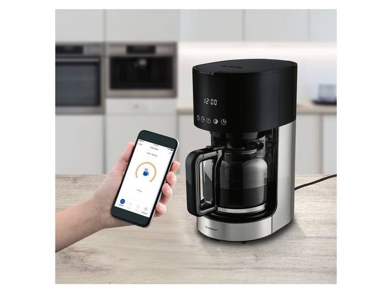 SILVERCREST® KITCHEN TOOLS Kaffeemaschine Smart »SKMS 900 A1«, 900 Watt Preisnachlass