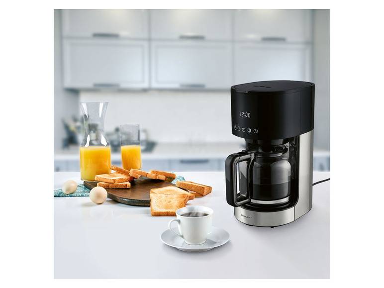 SILVERCREST® KITCHEN TOOLS Kaffeemaschine Smart »SKMS 900 A1«, 900 Watt Preisnachlass
