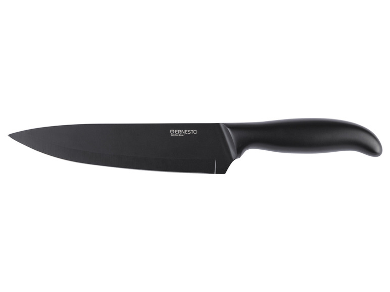 ERNESTO® Messer aus Edelstahl, schwarz Lagerräumung