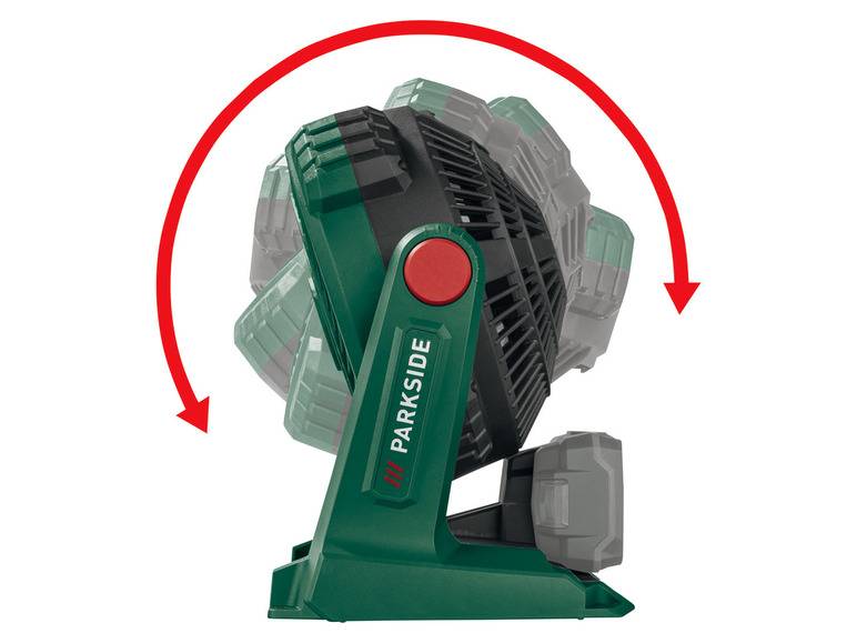 PARKSIDE® 20 V Akku-Ventilator «PVA 20-Li A1», ohne Akku und Ladegerät Heißer Verkauf