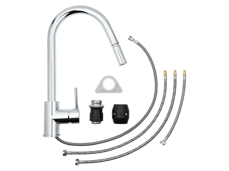 LIVARNO home Design Küchenarmatur, mit Brauseschlauch Online Outlet