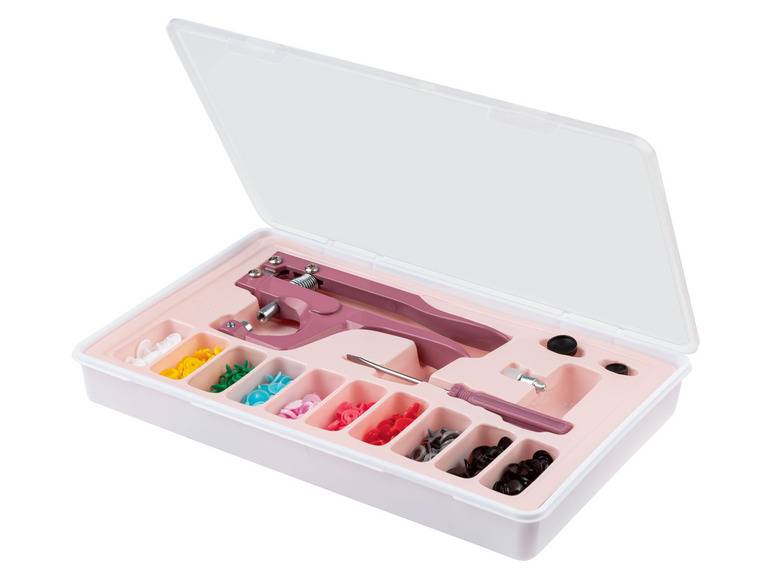 crelando® Druckknopfset, Kunststoff, mit Zange VIP-Rabatte