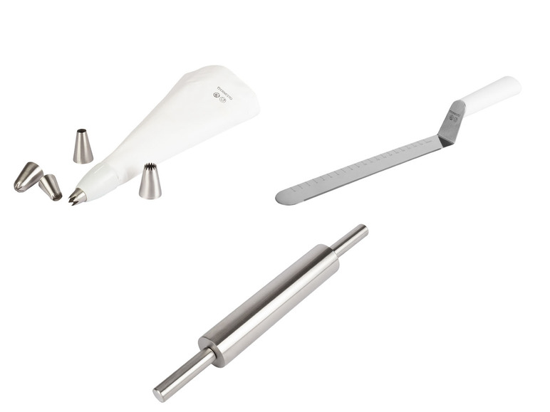 ERNESTO® Spritzbeutel/ Glasurmesser / Teigroller Bis zu 60% Rabatt