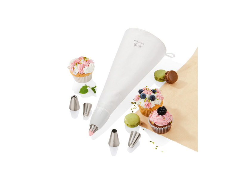 ERNESTO® Spritzbeutel/ Glasurmesser / Teigroller Bis zu 60% Rabatt
