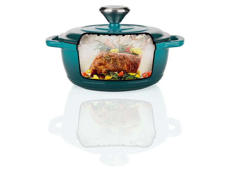 ERNESTO® Gusseisen-Topf, Ø 16,8 cm 50% Rabatt mit kostenlosem Versand