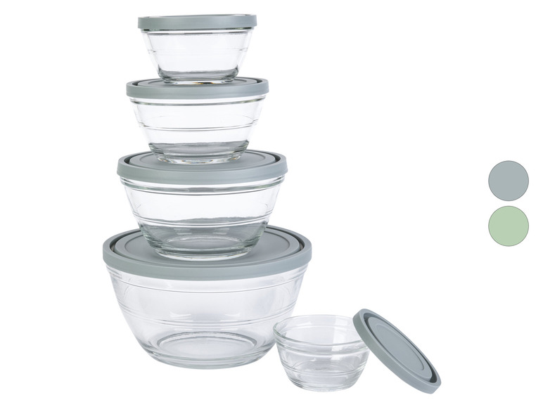 LIVARNO home Glasschüssel-Set, 5 Stück Speichern exportieren
