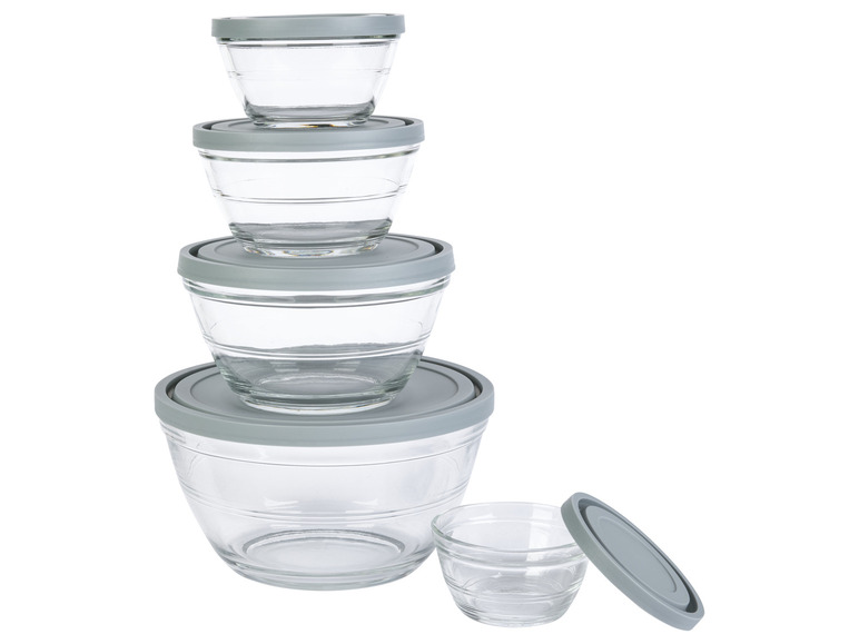 LIVARNO home Glasschüssel-Set, 5 Stück Speichern exportieren