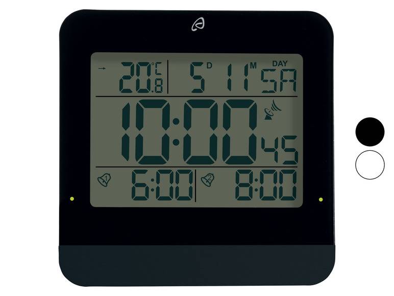 AURIOL® »4-LD6403-1« Digitaler Funkwecker LCD Im Verkauf