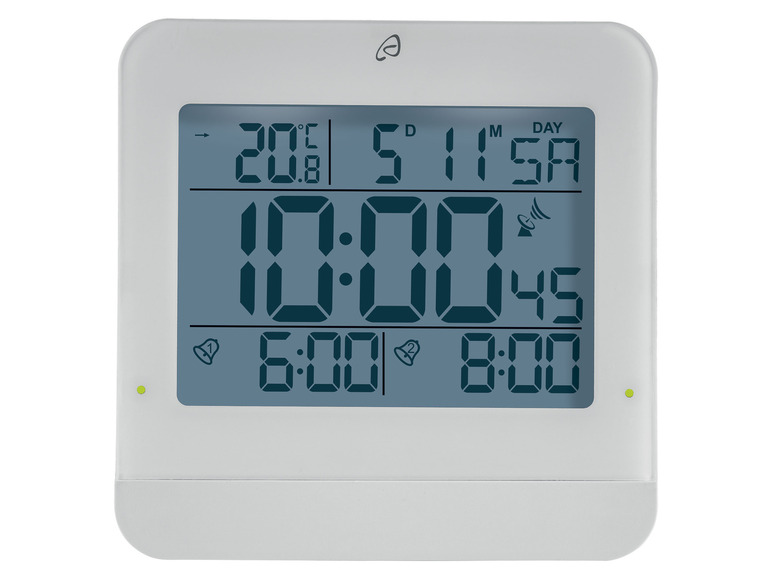 AURIOL® »4-LD6403-1« Digitaler Funkwecker LCD Im Verkauf