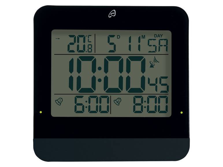 AURIOL® »4-LD6403-1« Digitaler Funkwecker LCD Im Verkauf