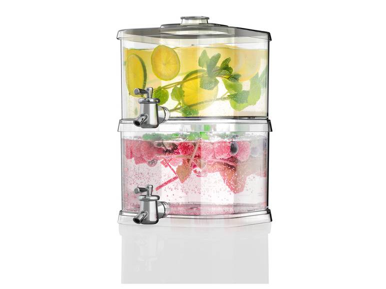 LIVARNO home Getränkespender-Set / Getränkespender, 2 x 4,5 l / 1 x 9 l zollfrei