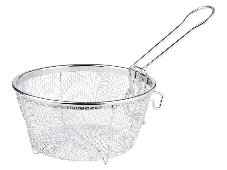 ERNESTO® Stielkasserolle 20 cm mit Frittierkorb, spülmaschinengeeignet Kostenloser Versand