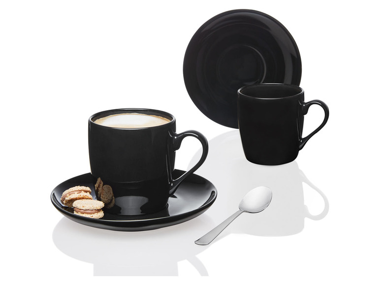 ERNESTO® 2er Set Tassen mit Untertasse, aus hochwertigem Porzellan Bestseller