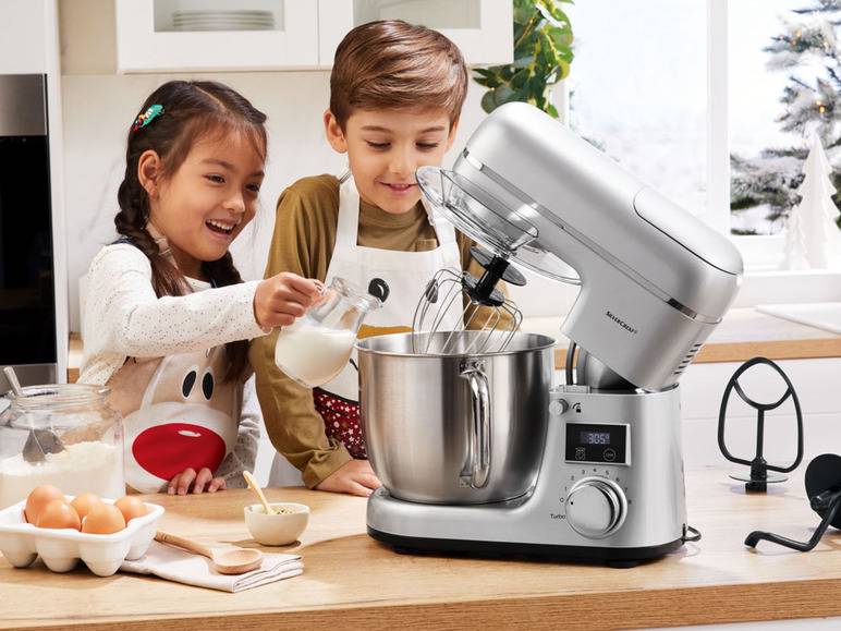 SILVERCREST® KITCHEN TOOLS Küchenmaschine »SKMW 900 A1«, inkl. Waage Begrenzte Freigabe