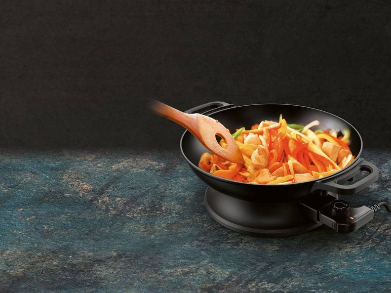 SILVERCREST® KITCHEN TOOLS Elektrische-Multipfanne/Wok, »SEMP 2000 A1«, Ø 33 cm Letzter Tag