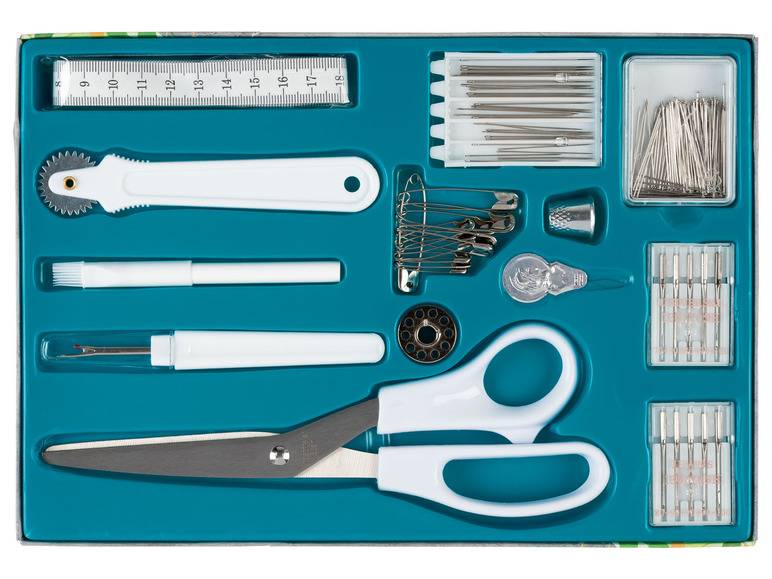 crelando® Nähbox Universal, 160-teilig / 96-teilig Clearance-Verkauf