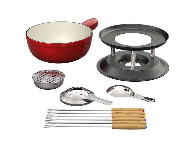 ERNESTO® Fondue Gusseisen 20 cm Im Verkauf