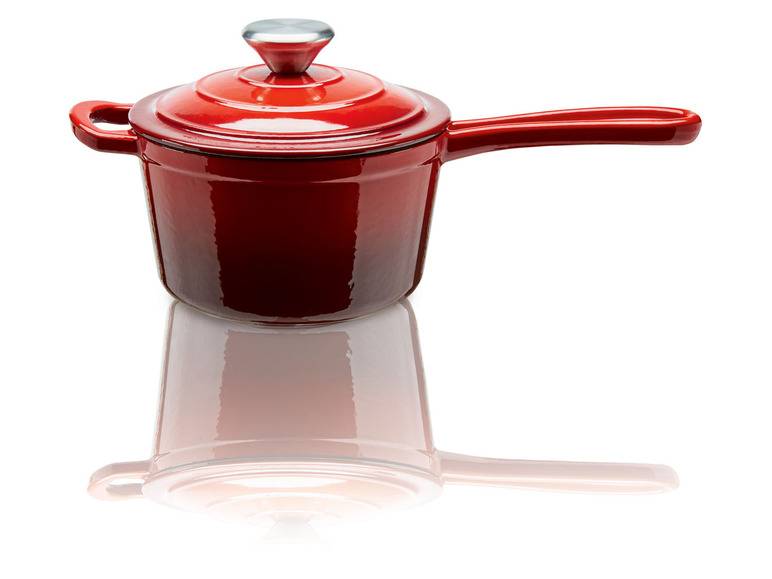 ERNESTO® Stielkasserolle Gusseisen emailliert, 1,5L Online