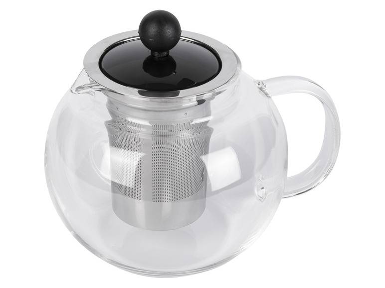 ERNESTO® Glas-Teekanne /-Kaffeebereiter, besonders leicht Sonderangebot