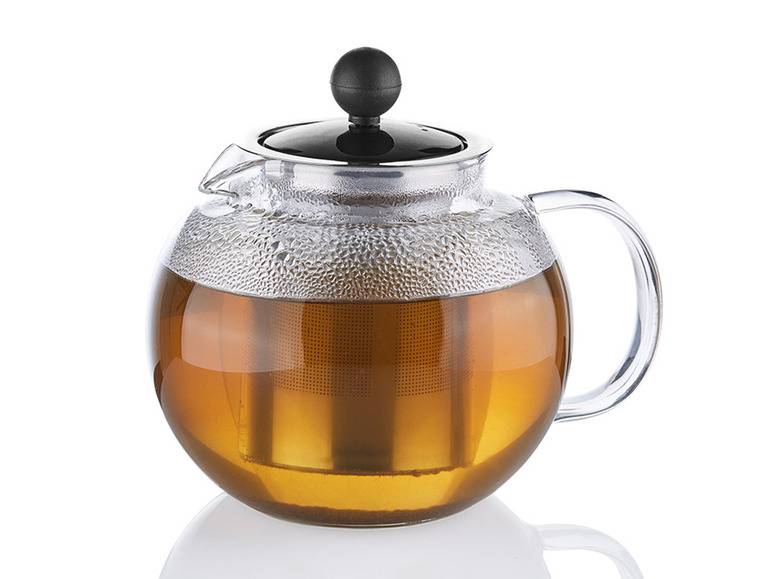 ERNESTO® Glas-Teekanne /-Kaffeebereiter, besonders leicht Sonderangebot