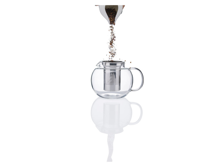 ERNESTO® Glas-Teekanne /-Kaffeebereiter, besonders leicht Sonderangebot