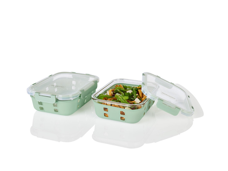 ERNESTO® Glas-Frischhaltedosen-Set, 2 Stück Rabatt