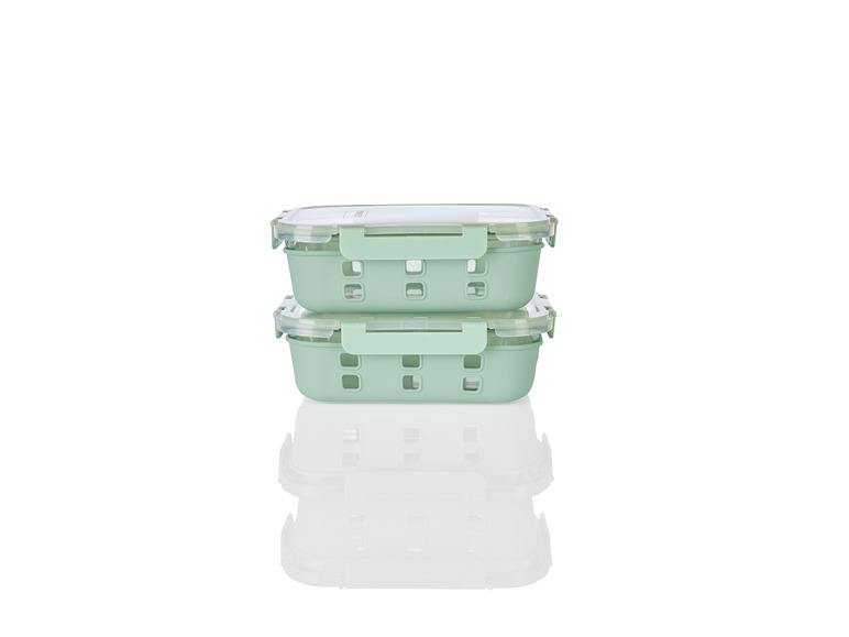 ERNESTO® Glas-Frischhaltedosen-Set, 2 Stück Rabatt