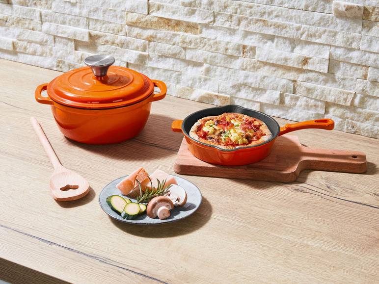 ERNESTO® Gusseisen-Pfanne, für alle Herdarten, Ø 15 cm Osterangebot