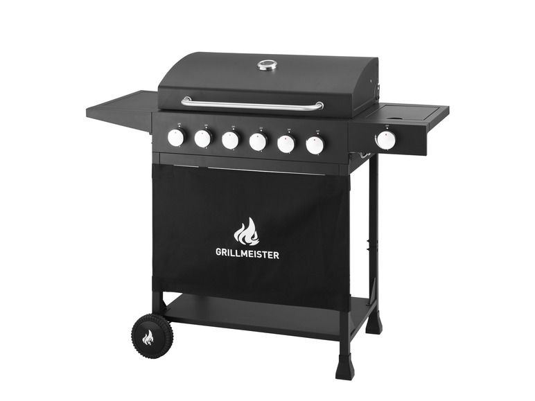 GRILLMEISTER Gasgrill »Memphis«, 6plus1, 18 kW, mit Seitenbrenner Muttertagsangebot