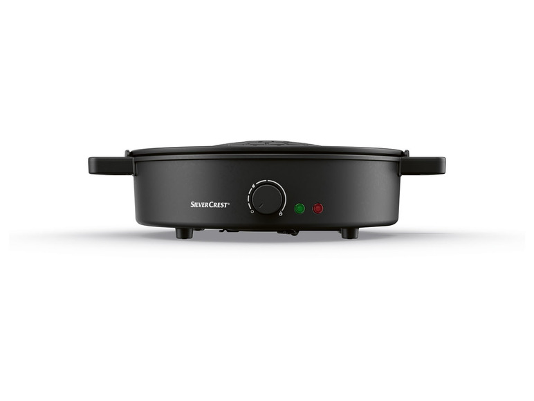 SILVERCREST® KITCHEN TOOLS Tischgrill mit Hot Pot STHP 1800 A1, 2-in-1 Lagerräumung