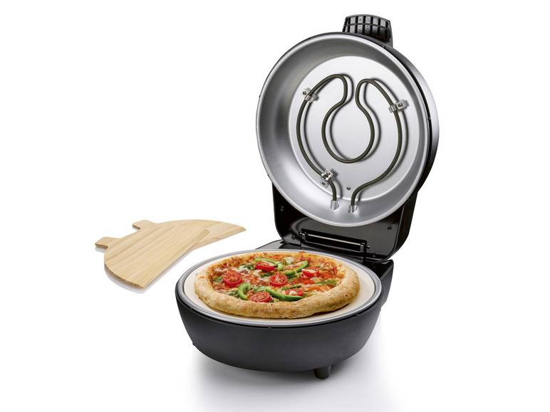 SILVERCREST® KITCHEN TOOLS Hochtemperatur-Pizzaofen, 1200 W Räumungsverkauf