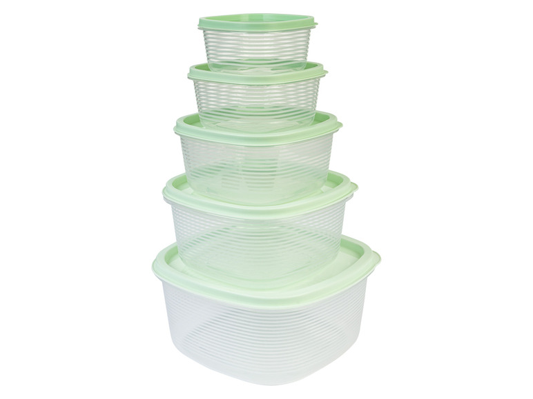ERNESTO® Vorratsdosen-Set, 5-teilig, stapelbar Tägliche Deals