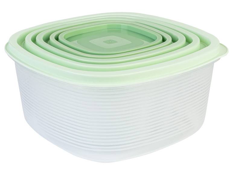 ERNESTO® Vorratsdosen-Set, 5-teilig, stapelbar Tägliche Deals