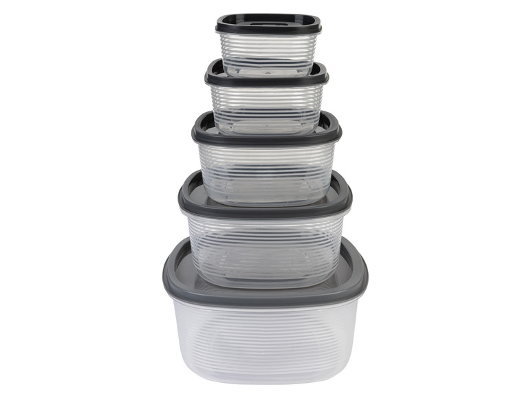ERNESTO® Vorratsdosen-Set, 5-teilig, stapelbar Tägliche Deals